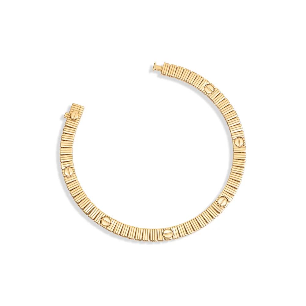 دستبند بدل کارتیه لاو شیاردار