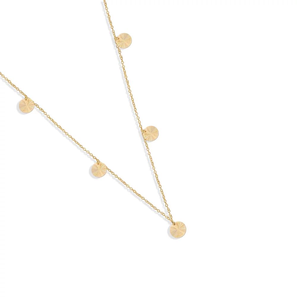 گردنبند بدل آویز دایره الحمبرا مینی