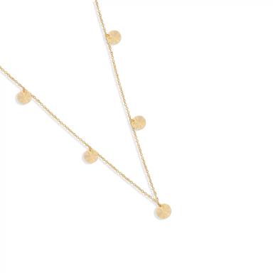 گردنبند بدل آویز دایره الحمبرا مینی